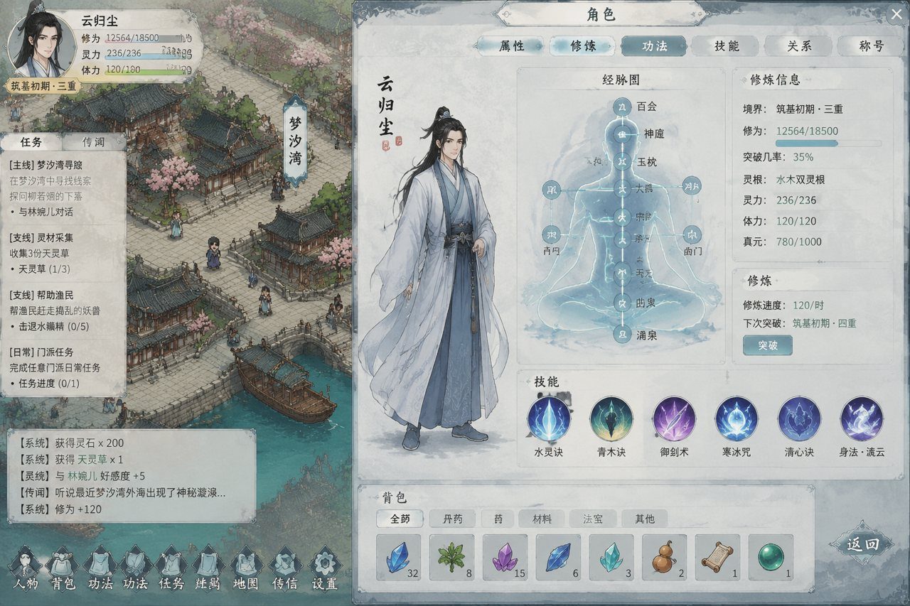 谪仙索欢录 任务推进 预览图 6
